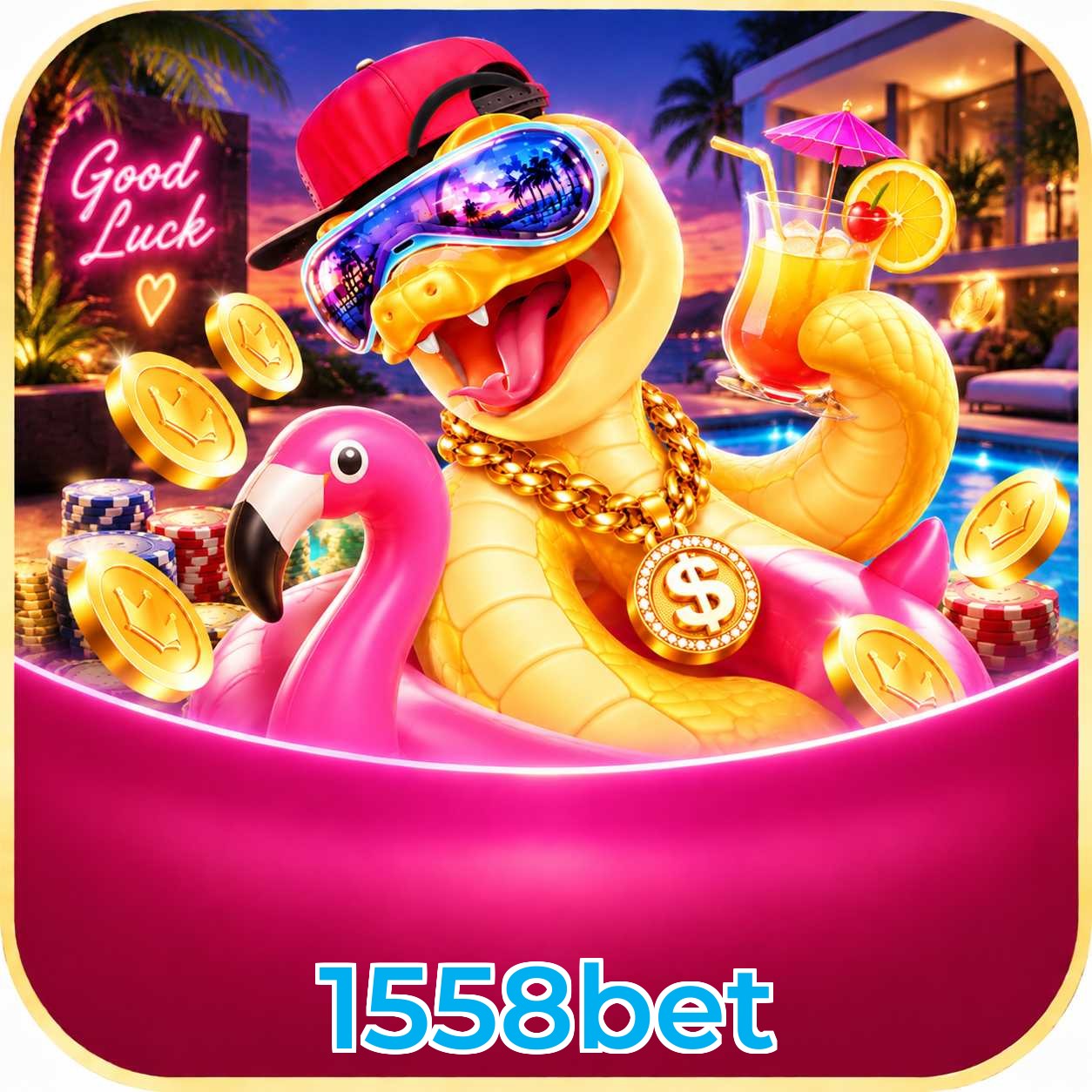 1558bet Interface