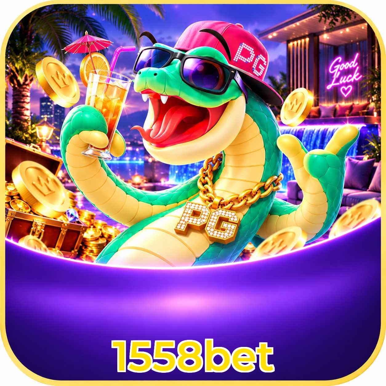 1558bet Telegram Stats