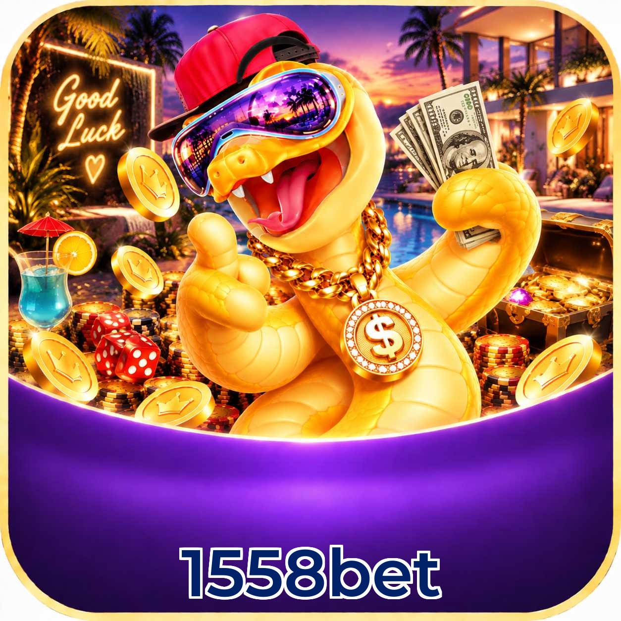 1558bet Logo